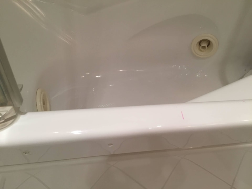 Bad schon einige Macken  Badhotel Sternhagen