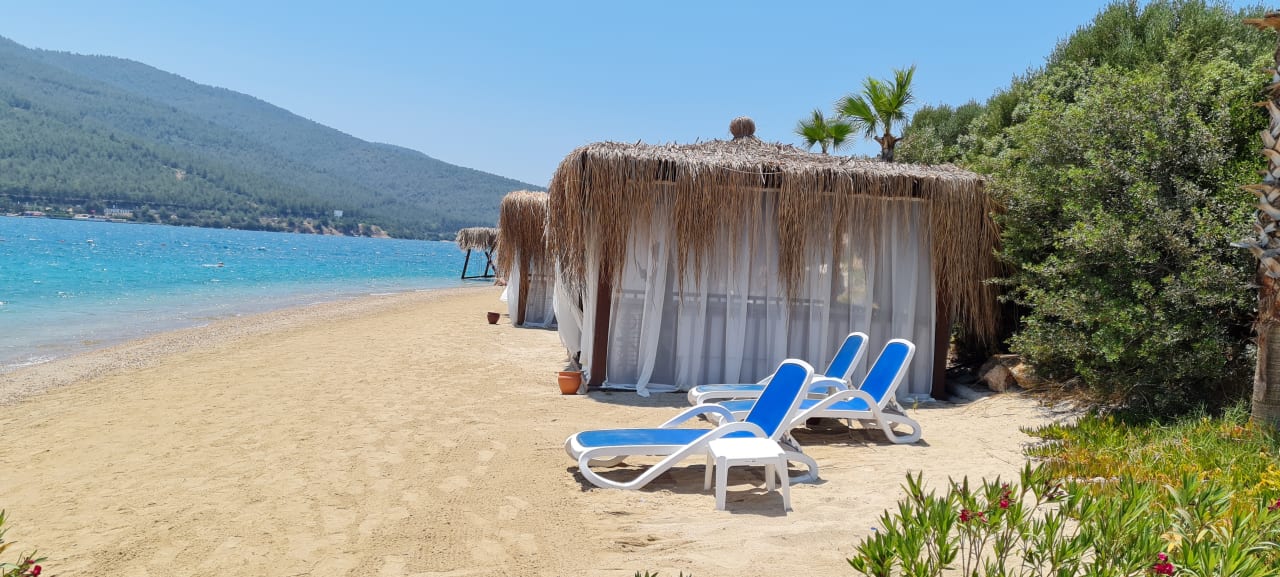 Strand La Blanche Island Bodrum