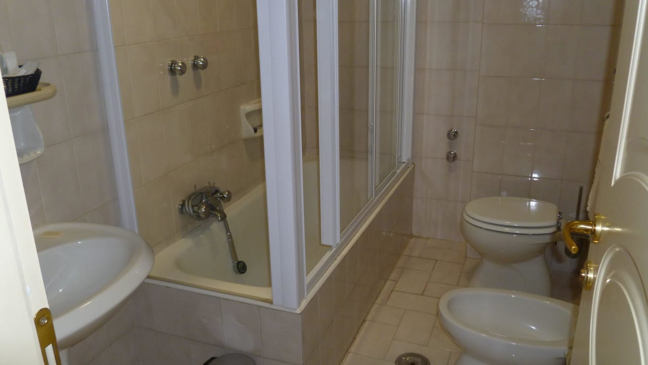 Badezimmer Hotel Santa Lucia