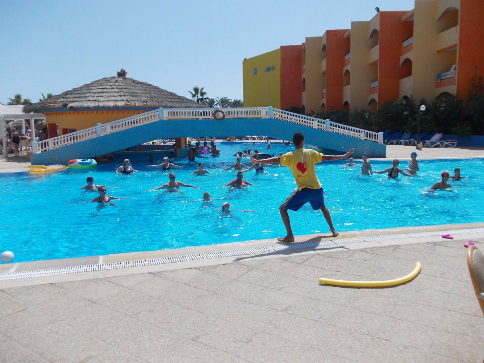 Vodní aerobic Caribbean World Thalasso Djerba