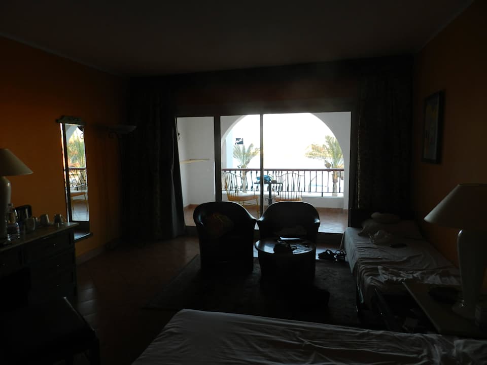 Widok z tarasu Arabia Azur Resort