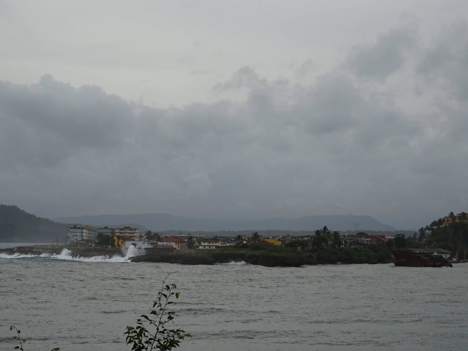 Blick auf Baracoa Hotel Porto Santo