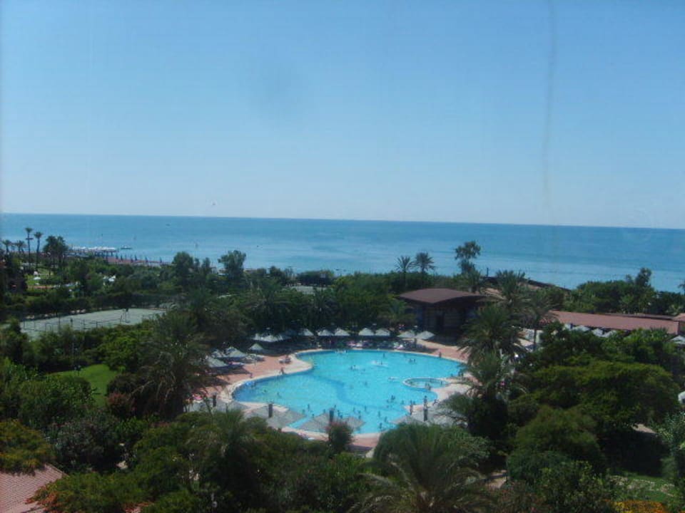 Ausblick von der Etage 6 Belconti Resort Hotel