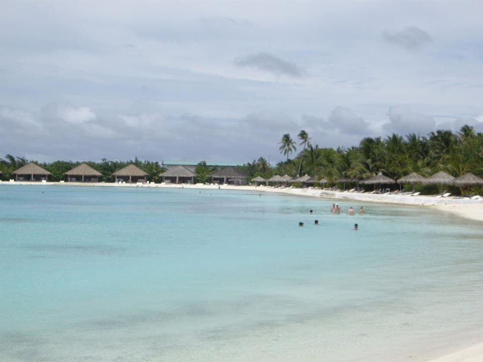 Die Lagune von der anderen Seite Cinnamon Dhonveli Maldives