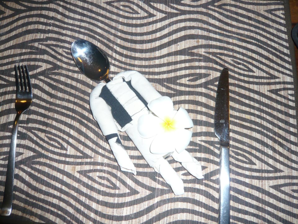 Vor dem Essen Hotel Sri Lanka Ayurveda Garden & Shakti Villa