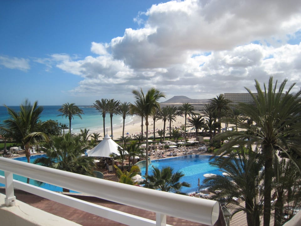 Blick von unserem Balkon Hotel Riu Palace Tres Islas