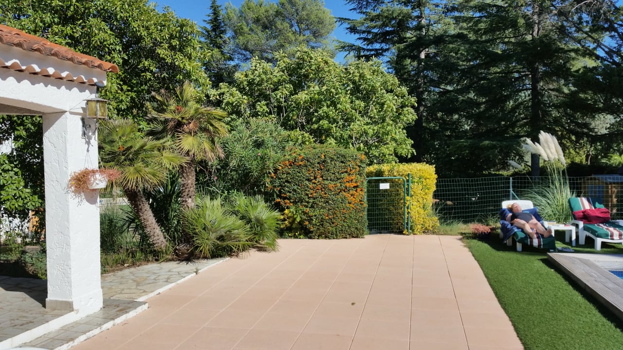 Gartenanlage Résidence Miro