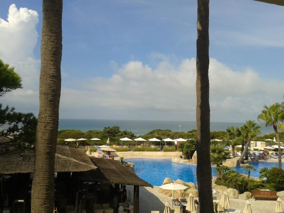 Ausblick vom Zimmer Hipotels Playa la Barrosa