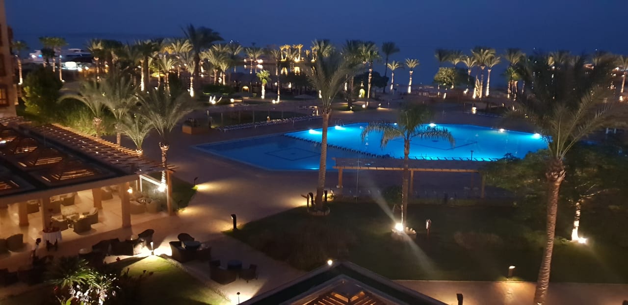 Ausblick Continental Hotel Hurghada