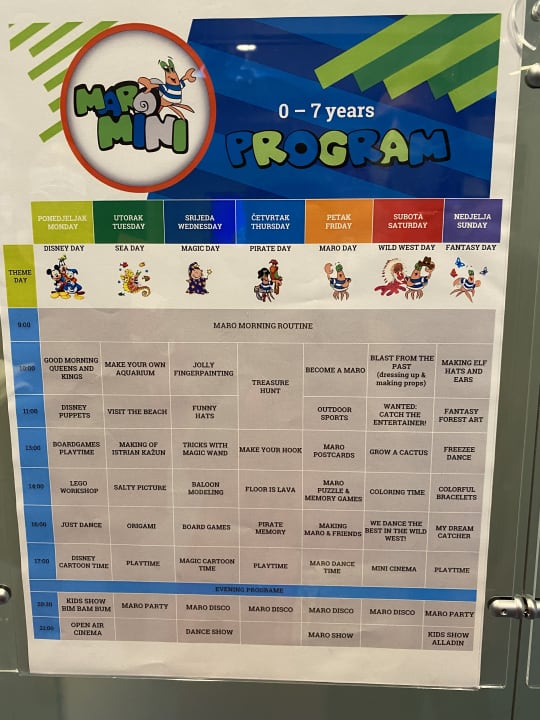 Sport & Freizeit Valamar Parentino Hotel