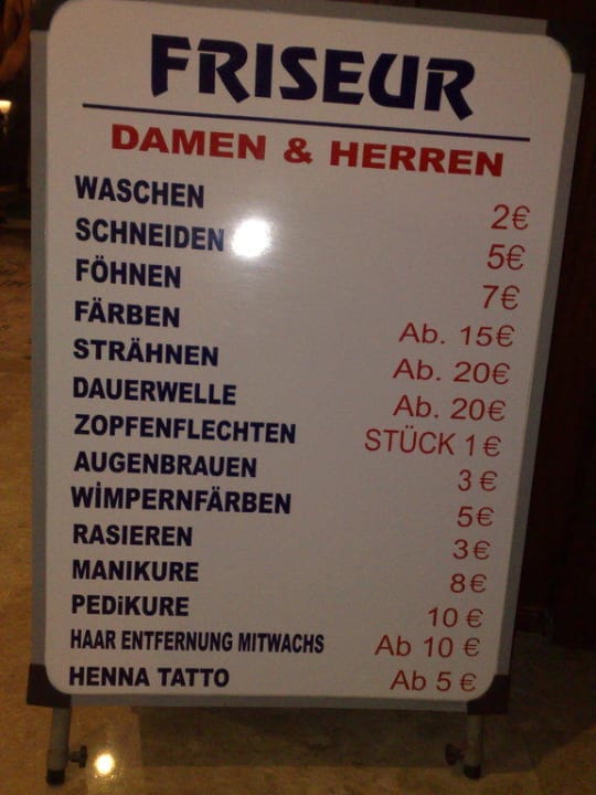 Hoteleigener Friseur Nerton Hotel - Erwachsenenhotel ab 16 Jahren