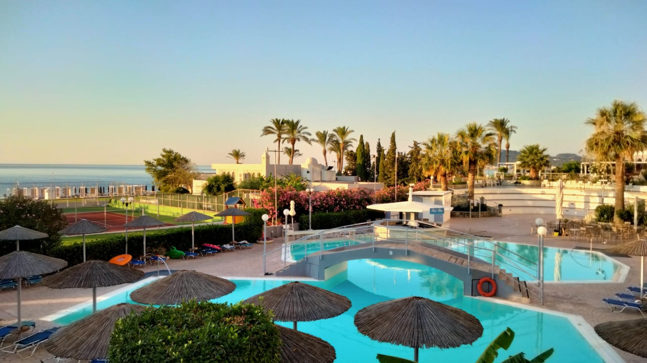 Ausblick Olympos Beach Hotel