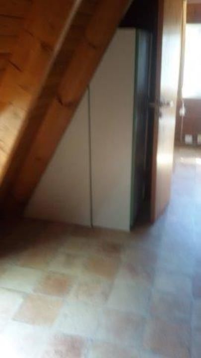 Kleiner Flur Abtrennung der Schlafbereiche Ferienhauspark Asgard in Damp