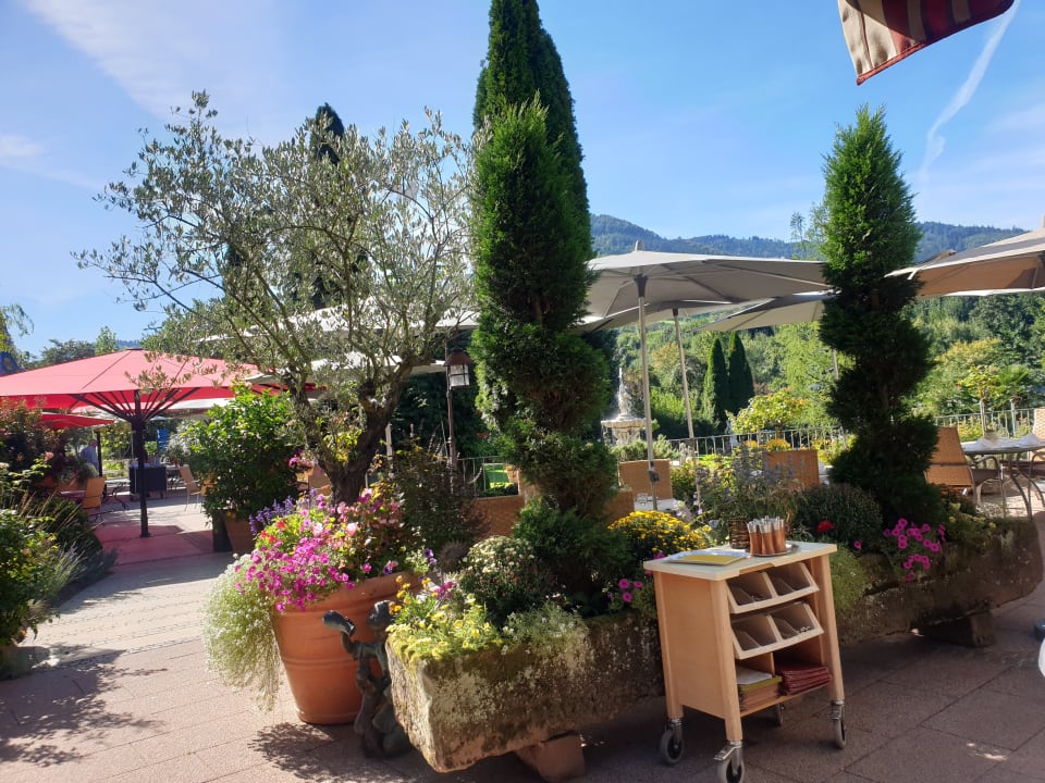 Gartenanlage Hotel Restaurant Rebstock Durbach