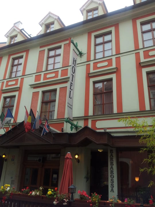 Der Vordereingang II Hotel Barbarossa