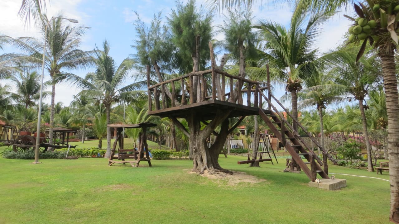 Gartenanlage Pandanus Resort