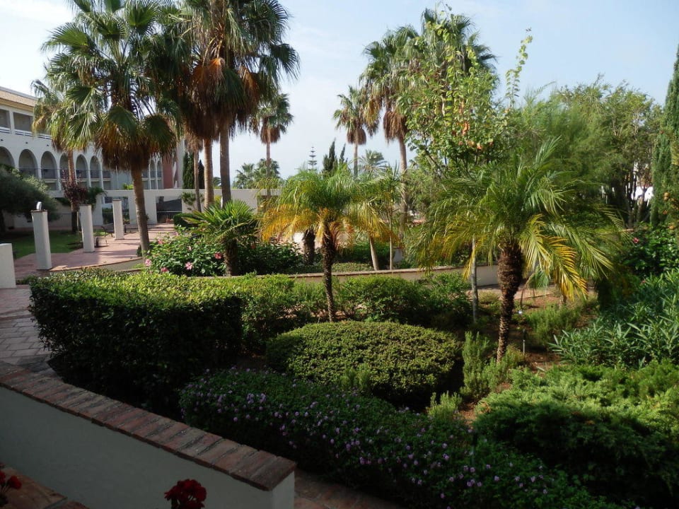 Blick in den Garten Fuerte Conil-Resort