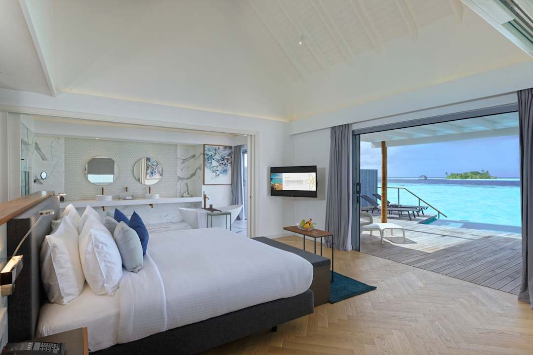 Zimmer Outrigger Maldives Maafushivaru Resort