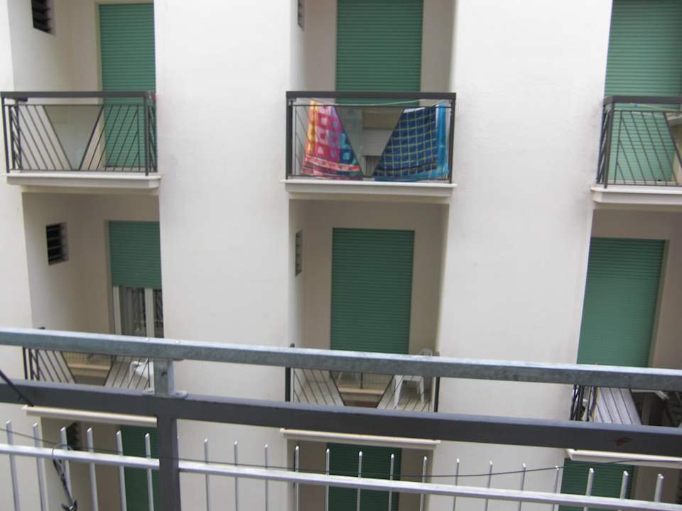 Blick vom Balkon Hotel Brooklyn