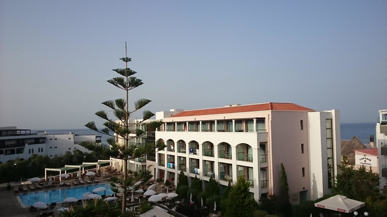 Blick vom Balkon Albatros Spa & Resort Hotel