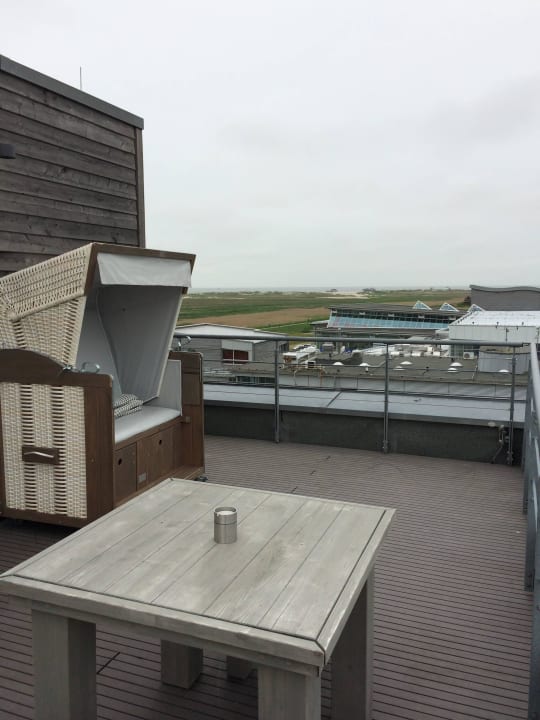 Balcony of the room Strandgut Resort