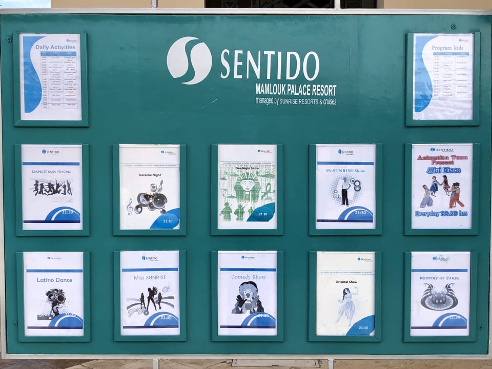 Abendprogramm Sentido Mamlouk Palace Resort