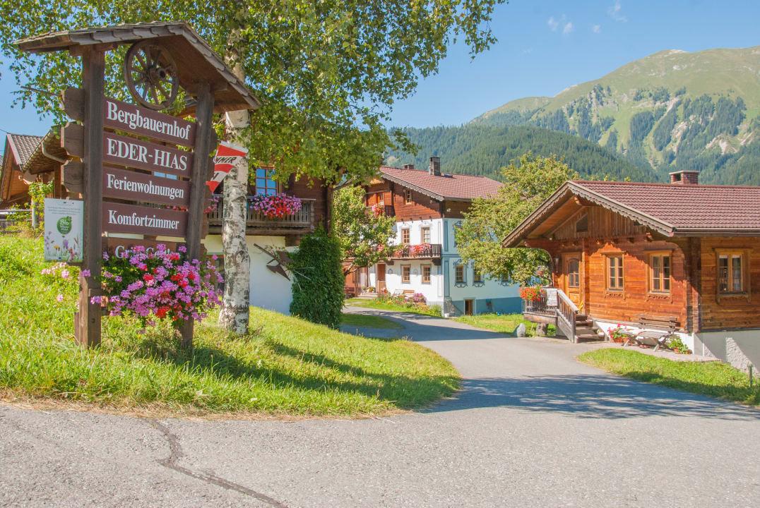 Außenansicht Bergbauernhof Ederhias