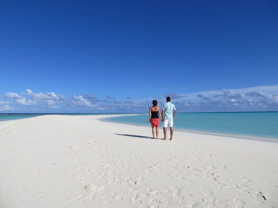 Sandbank, wir waren ganz allein....Traumhaft Kuramathi Maldives