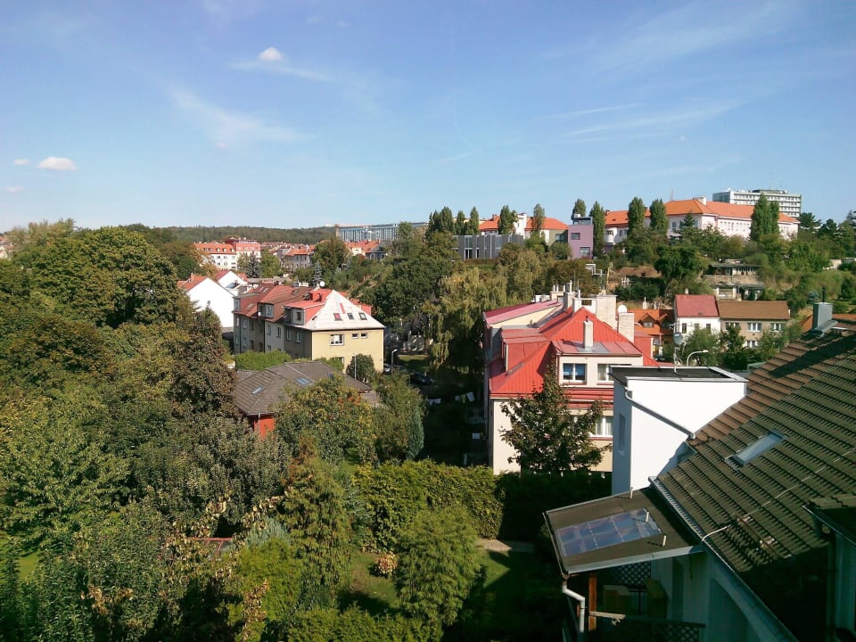 Ausblick mit viel Grün Hotel Henrietta