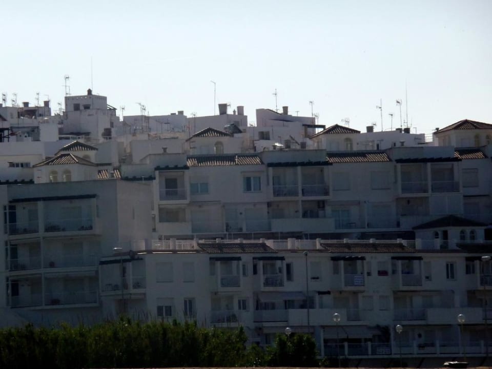Blick auf Conil (Teilansicht) Fuerte Conil-Resort