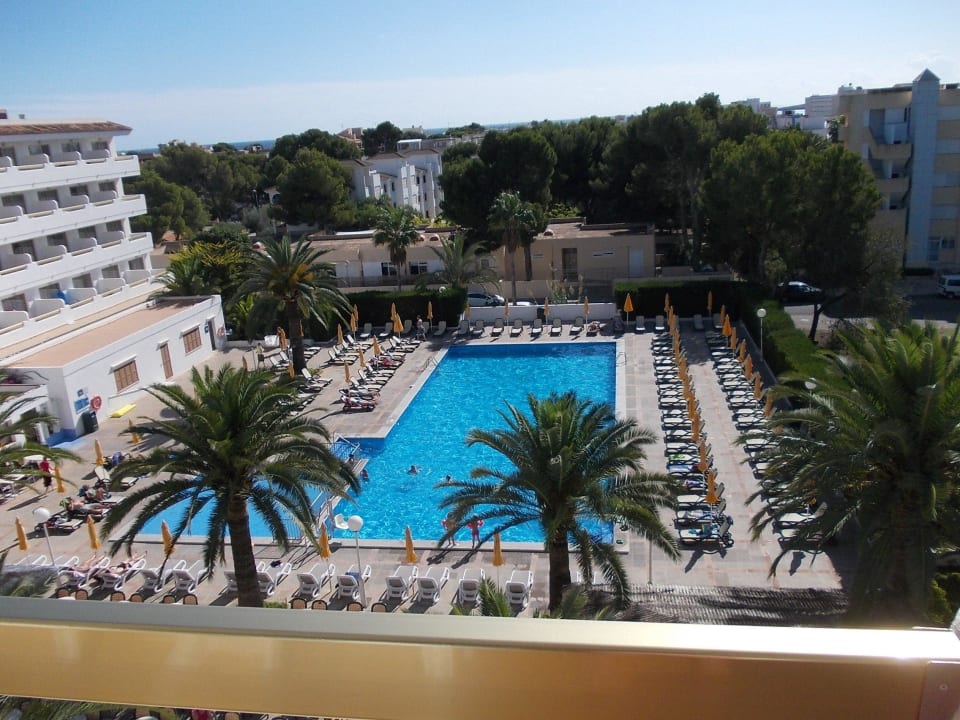 Blick von unserem Balkon Millor Sol