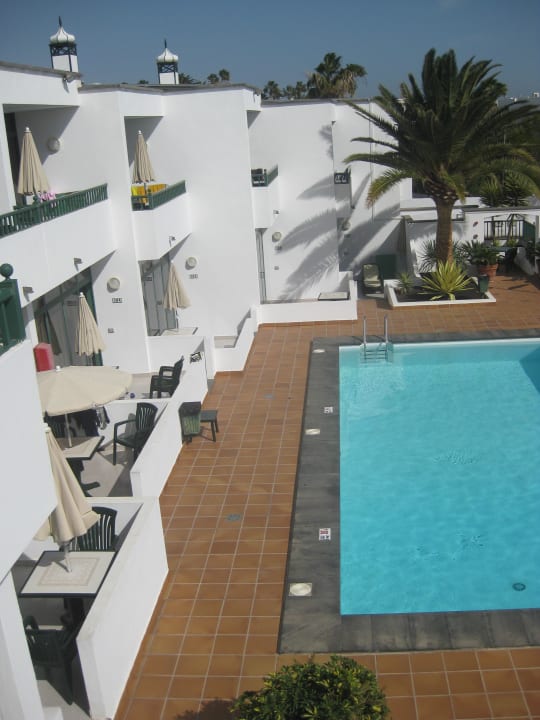 Poolbereich Apartamentos La Tegala