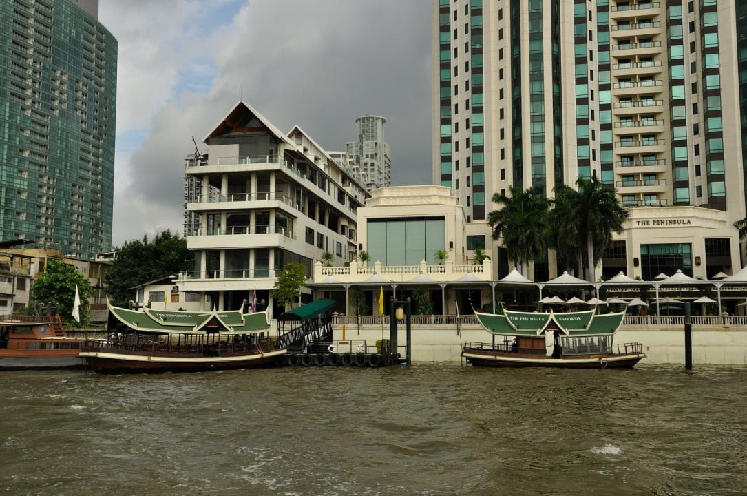 Bootsanlegestelle Hotel The Peninsula Bangkok