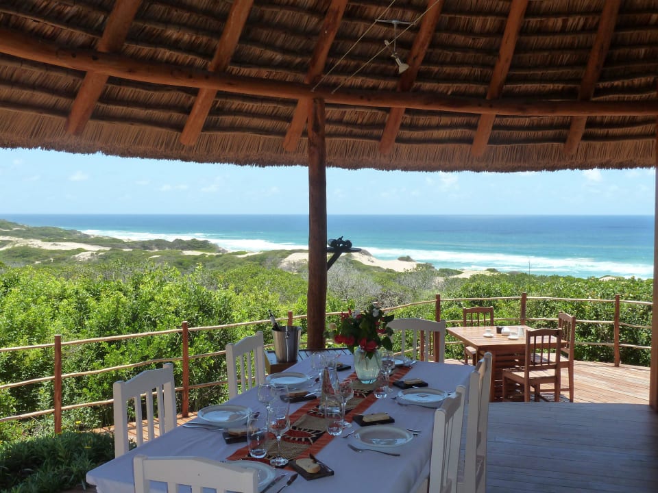 Vue du restaurant Eco-Lodge Dunes De Dovela