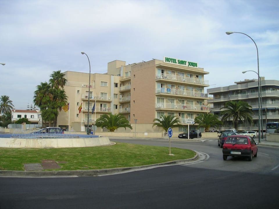 Hotel vom Kreisverkehr Hotel Sant Jordi