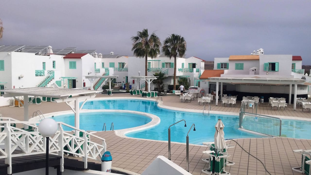 Übersicht von der Dachterrasse Smy Tahona Fuerteventura