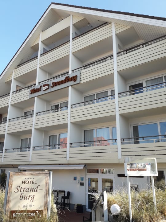 Außenansicht Hotel Strandburg