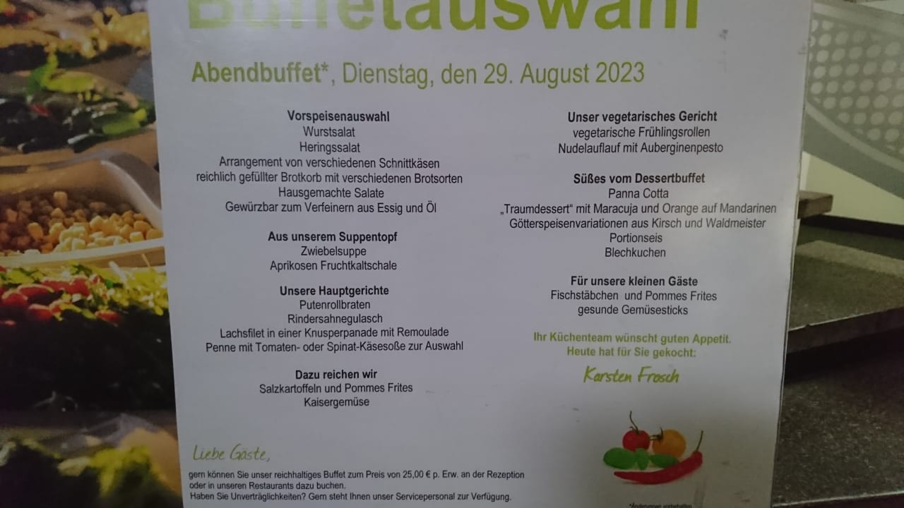 Gastro AHORN Berghotel Friedrichroda