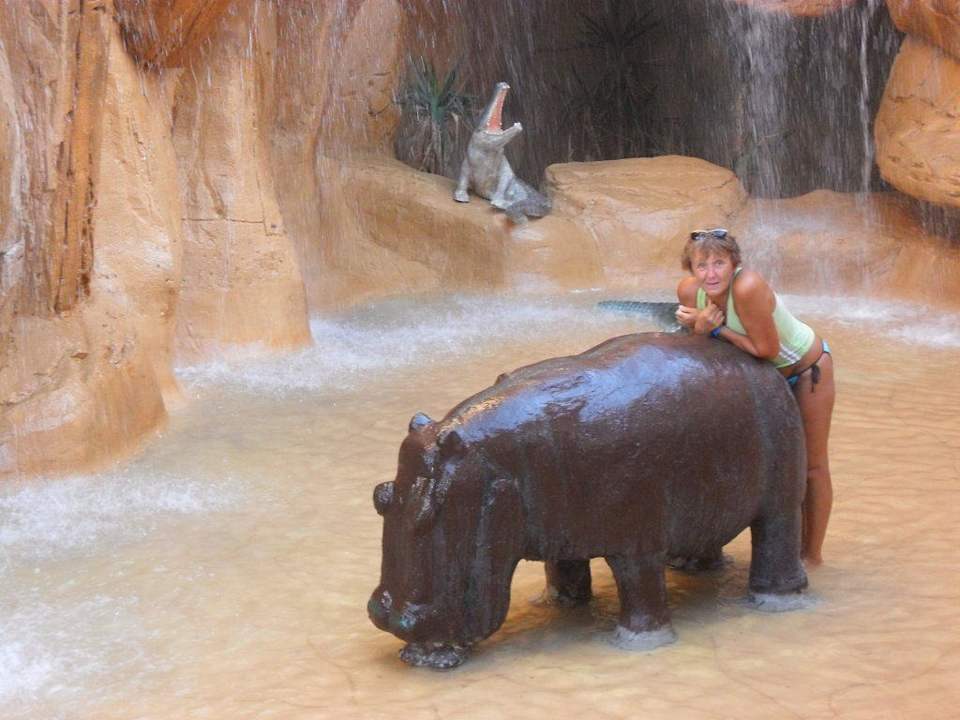 В аква парке Pickalbatros Alf Leila Wa Leila Resort - Neverland Hurghada