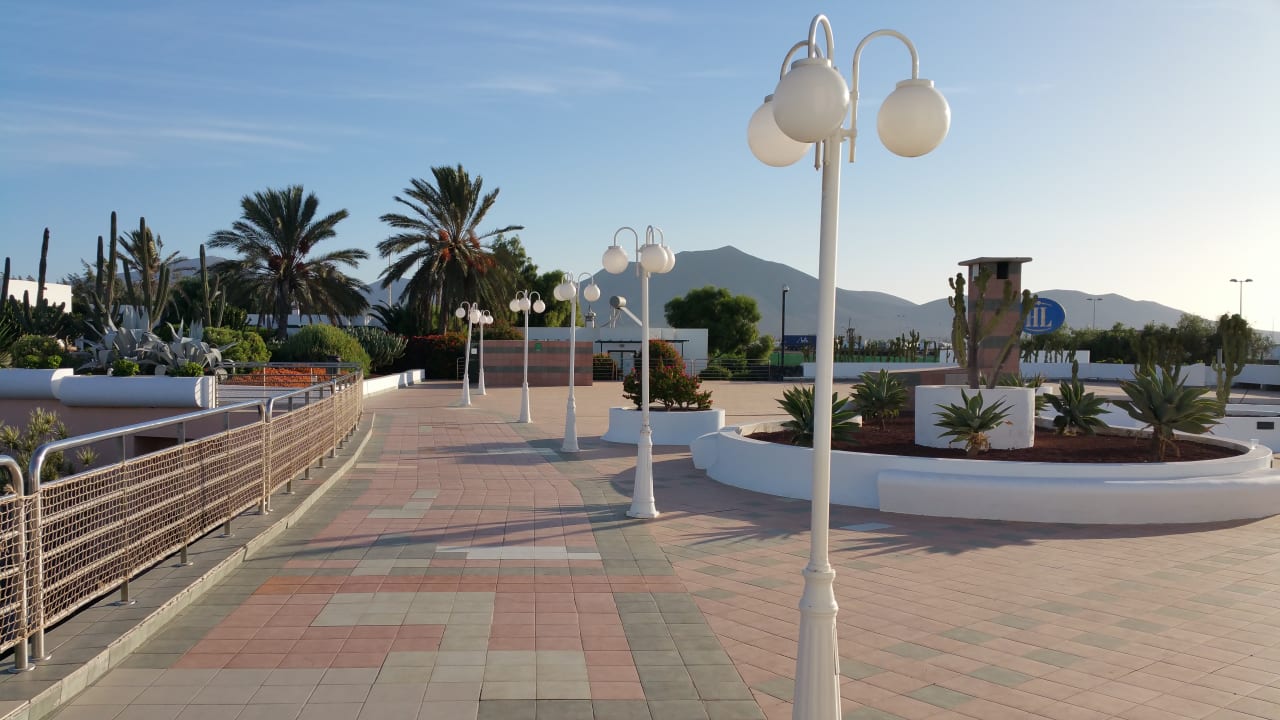 Blick auf die Berge Hotel HL Club Playa Blanca