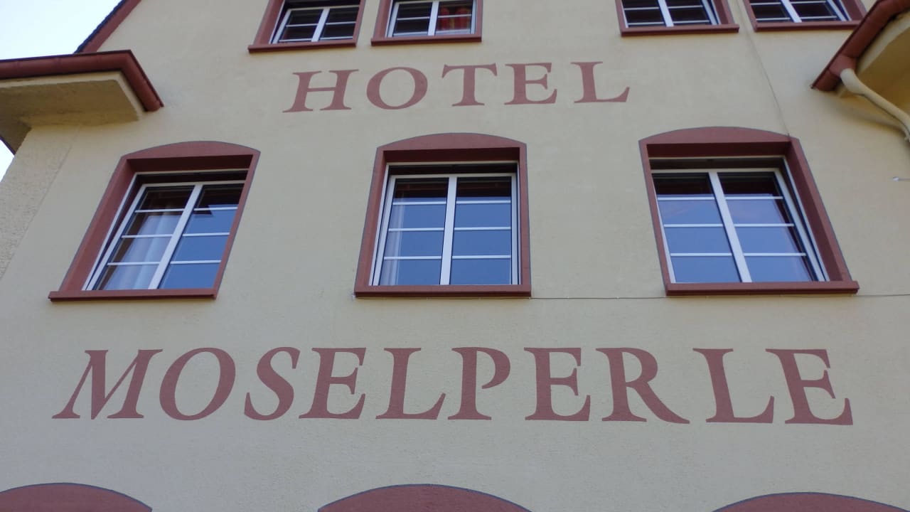 Von weitem zu erkennen Hotel Moselperle