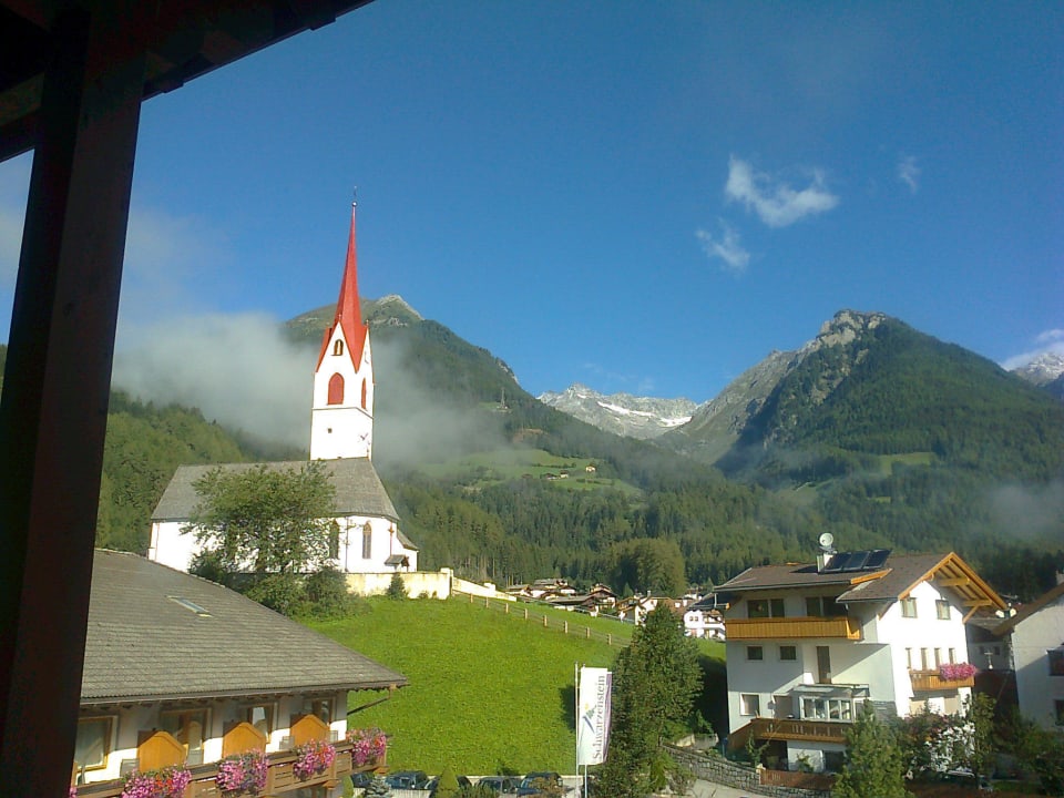 Blick vom Hotelzimmer Hotel Schwarzenstein