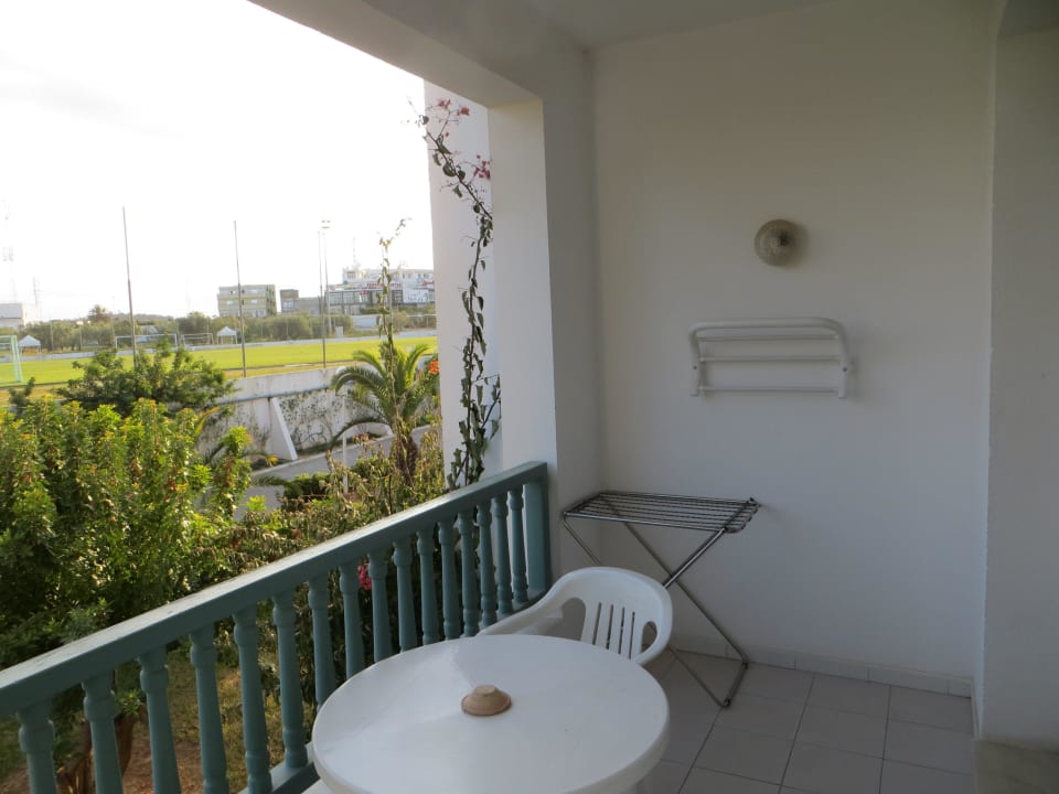 Balkon Blick nach rechts El Mouradi Club Kantaoui