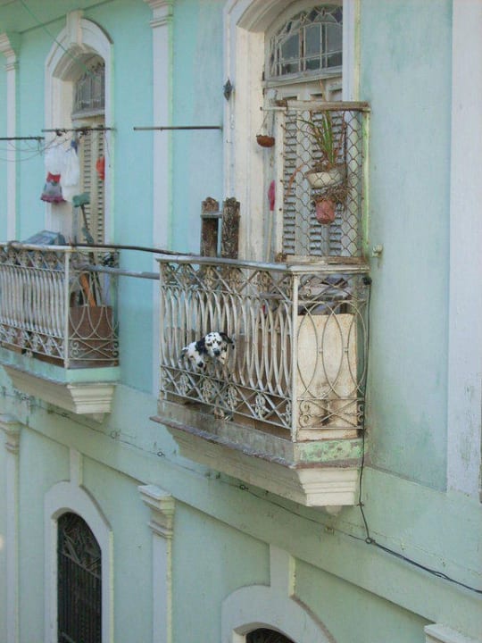 Blick von Balkon unseres Zimmers im 2. Stock Hotel Del Tejadillo