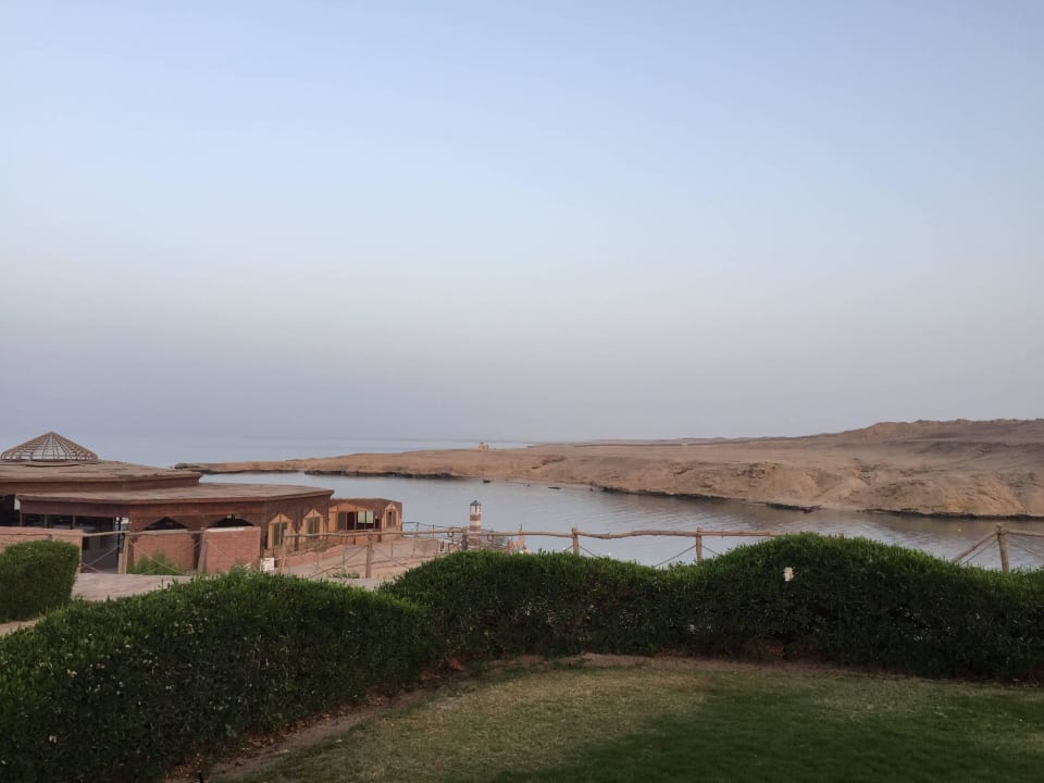 Aus unserem Bungalow Siva Golden Bay Makadi