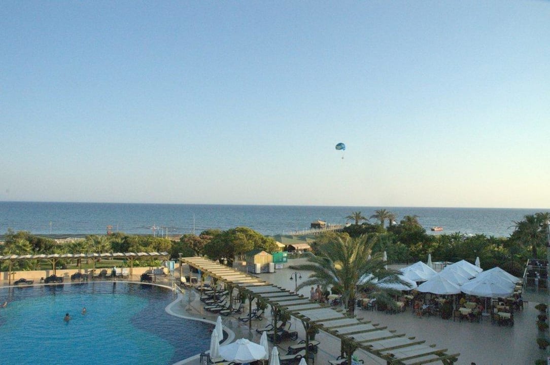 Blick vom Türkischen Restaurant Arcanus Hotels Sorgun