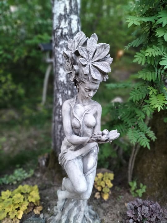 Gartenanlage Spirit & SPA Hotel Birkenhof am Elfenhain