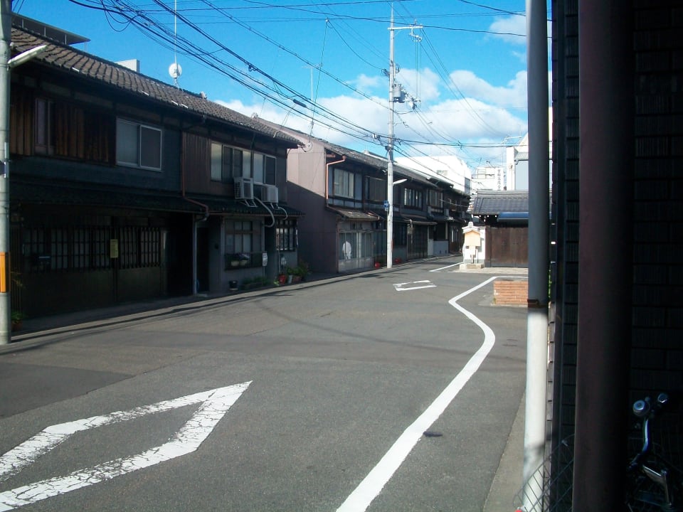 Sicht aus Hotel Tomato Kyoto Hostel