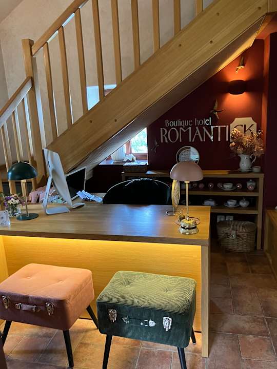 Lobby Garni Hotel Romantick