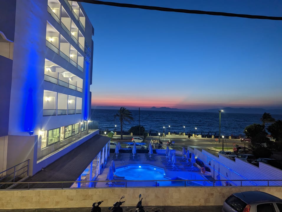 Ausblick Hotel Rhodos Horizon Blu